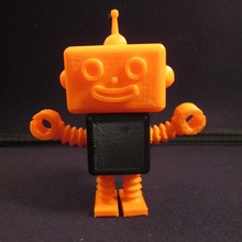 retro robot various toy 3d print model - Mito3D