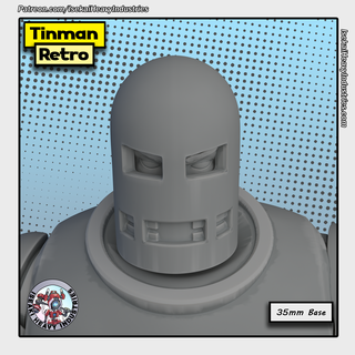retro tinman marvel crisis protocol avengers iron man ironman 3d print model - Mito3D