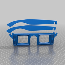 rétro tv des lunettes de soleil la mode 3d print model - Mito3D