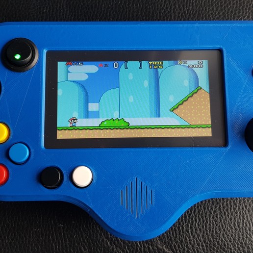 retropie emulationstation oyun sega nintendo playstation gameboy oyuncak emülatörü retropi ahududu 3D print model - Mito3D