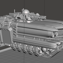 retropulsor game primaris 40k space marines warhammer 3d print model - Mito3D