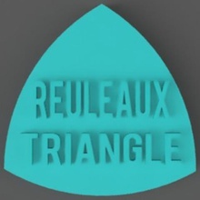 reuleaux triangle various amazing beautiful circle constant width cool creative fun math render roller rotary solid wankel motoru wenkel 3d print model - Mito3D