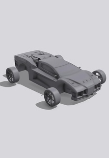 yankı Sıcak tekerlekler Sıcak tekerlekler araç araba oyuncak 3d print model - Mito3D