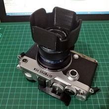 reversible lente capucha Olimpo restricción 45mm 18 artilugio cámara fotografía 3d print model - Mito3D