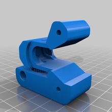 revised gear head extruder simple 1405 tool gearhead printrbot rud 3d printing 3d print model - Mito3D