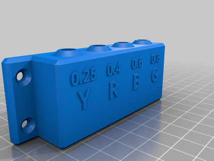 revo nozzle holder aluminium profiles extrusion profile 3d printer accessories 3d print model - Mito3D