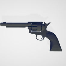 revolver 8 coups 3d print model - Mito3D
