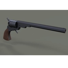 revólver colt paterson 1836 vários arma de fogo pistola 3d print model - Mito3D