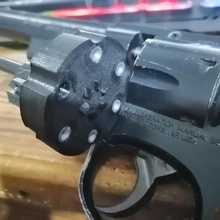 revolver tambour postes 3d print model - Mito3D