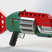revolver f01 3d print model - Mito3D