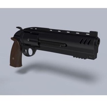 revolver movie hellboy 2019 various comics sidearm gun firearm samaritan cosplay replica 3d print model - Mito3D