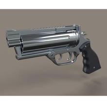 revolver movie rest peace department various cosplay replica ripd weapon firearm sidearm pistol gun 3d print model - Mito3D