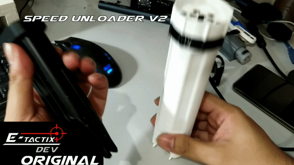 revocador velocidad cargador v2 airsoft hi capa recoger banco iglesia pewpew pistola glock 3D print model - Mito3D