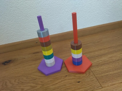 reward tower play kids token 3d print model - Mito3D
