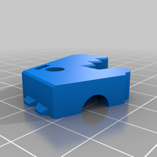 rex2 separate parts rotatable testa gioco giocattolo 3d print model - Mito3D