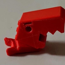 rex3 rotatable head print colocar jogos brinquedo 3d print model - Mito3D