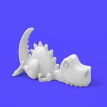 rex lazy game art toy toys 3d print model - Mito3D