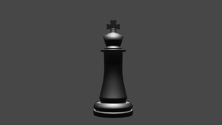 rey ajedrez game figura modelo 3d print model - Mito3D