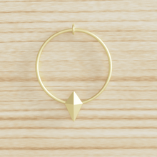 reyna ist gelb-goldene Ohrring valorant Spiel golden gelb Schmuck ring cosplay gamer Ohrringe 3d print model - Mito3D