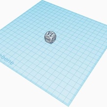 rfel dé wurfel marteau guerre wh40k wh jeu plateau table 3d print model - Mito3D