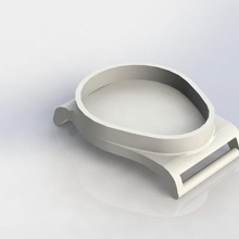 etiqueta dominante del rfid llavero reloj correa de la otan moda el adaptador muñeca nfc 3d print model - Mito3D