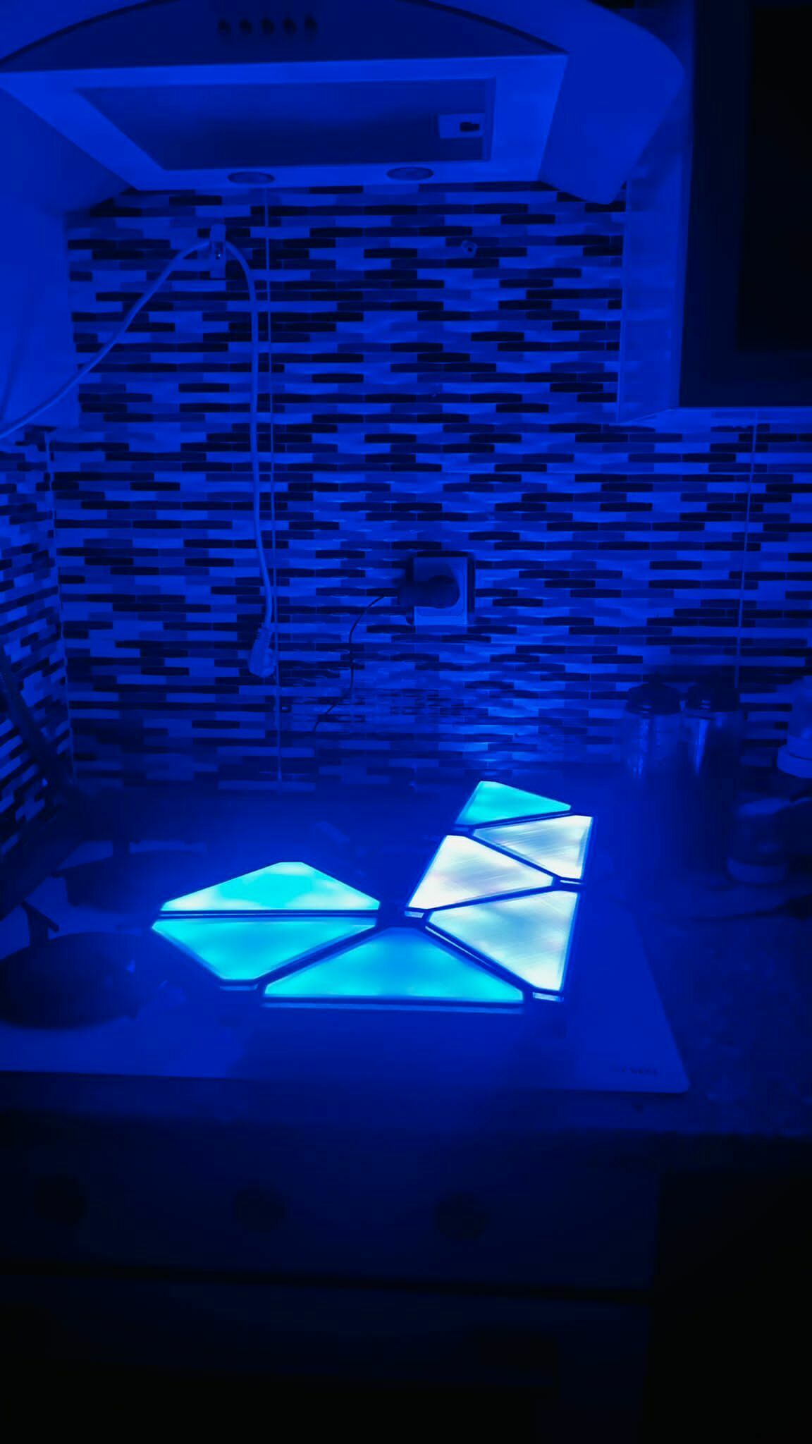 RVB LED panneau lamba 3D print model - Mito3D