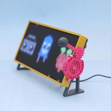 rgb matrix slot machine tool adafruit circuitpython fruit led spring electronics 3d print model - Mito3D