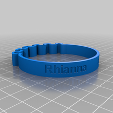 rhianna braccialetto gioielleria tpu 3d print model - Mito3D
