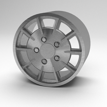 rhine gassburner 1 18 game wheels tires rims rin rins cars mustang shelby custom car 3d print model - Mito3D