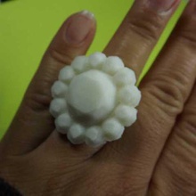 rhinestones ring jewelry 3d print model - Mito3D