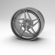 rhino anrky s3-x3 1 18 game wheels tires rims rin rins cars mustang shelby custom car 3d print model - Mito3D