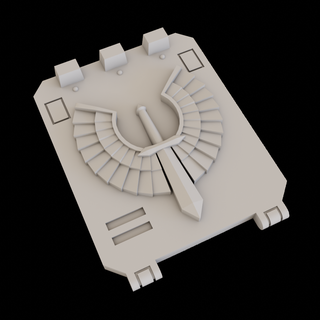 rhino door dark angels v2 legion space marine horus heresy transport doors spartan land raider angel 3d print model - Mito3D