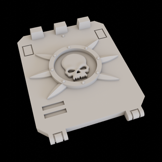 rhino door death guard Game legion space marine horus heresy transport doors spartan land raider 3d print model - Mito3D
