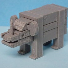 rhino puzzle jeu 3d print model - Mito3D