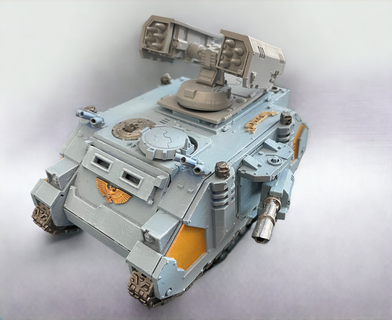 rhino whirlwind missile pod conversion tank turret upgrade gladiator 40 3d print model - Mito3D