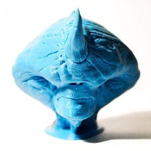 rhinoman l'art 3d print model - Mito3D