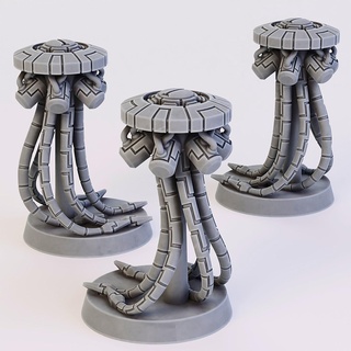 rho ion mine drone greater good space communist 2pi xenos spore free 3d print model - Mito3D