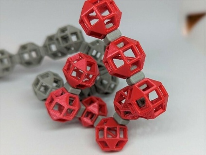rhombicuboctahedron blocks Game construction toys game 3d print model - Mito3D