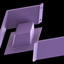 rhomboidal çimento pot ev 3d print model - Mito3D