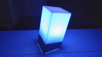 rombo lampada casa luce decorazioni 3d print model - Mito3D