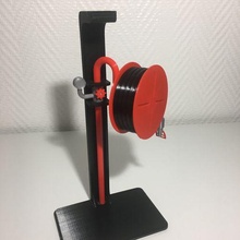 ria headset holder extinguisher helmet stand desk fire 3d print model - Mito3D