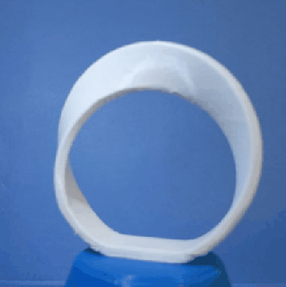 ruban bande boucle Mobius Moebius anesthésie libre charge 3d print model - Mito3D