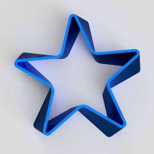 fita de estrelas a casa decoração natal faixa opções estrela starwars troféu da copa torcida do vaso 3D print model - Mito3D