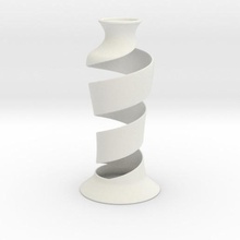 ribbon vase home tumbler 3d print model - Mito3D