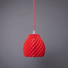 bir ribone çapraz ev gölge lamba ışık aydınlatma dekor 3d print model - Mito3D