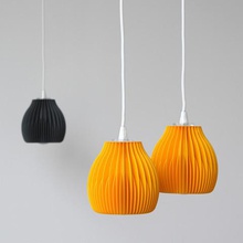 ribone straight home shade lamp light lighting 3d print model - Mito3D