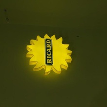 ricard aydınlatmalı logo ev pastis aperatif kutusu aydınlık anason çiçek ışık 3d print model - Mito3D