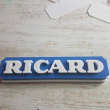 ricard logo various 3d print model - Mito3D