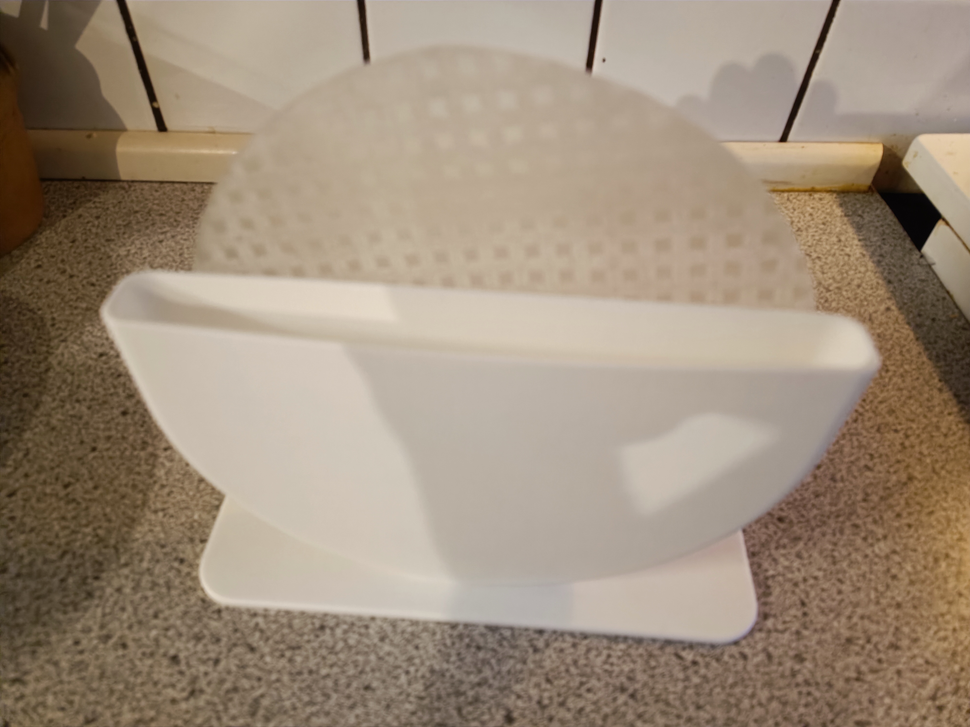 riso carta ciotola mestolo gadget acqua 3D print model - Mito3D