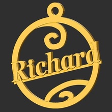 Richard süs Noel ağaç star top 3d print model - Mito3D
